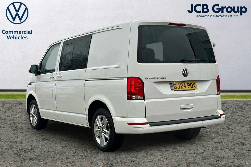 Volkswagen Transporter 2.0 Tdi T32 Highline Kombi Double Cab D GJ24POV White #3