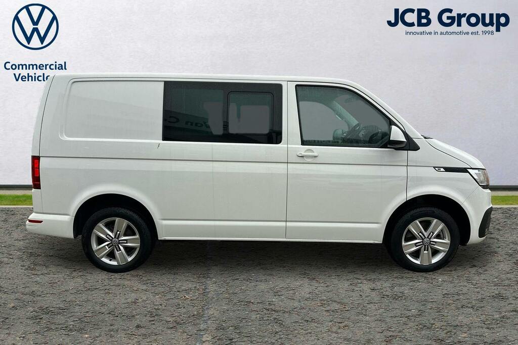Volkswagen Transporter 2.0 Tdi T32 Highline Kombi Double Cab D GJ24POV White #4