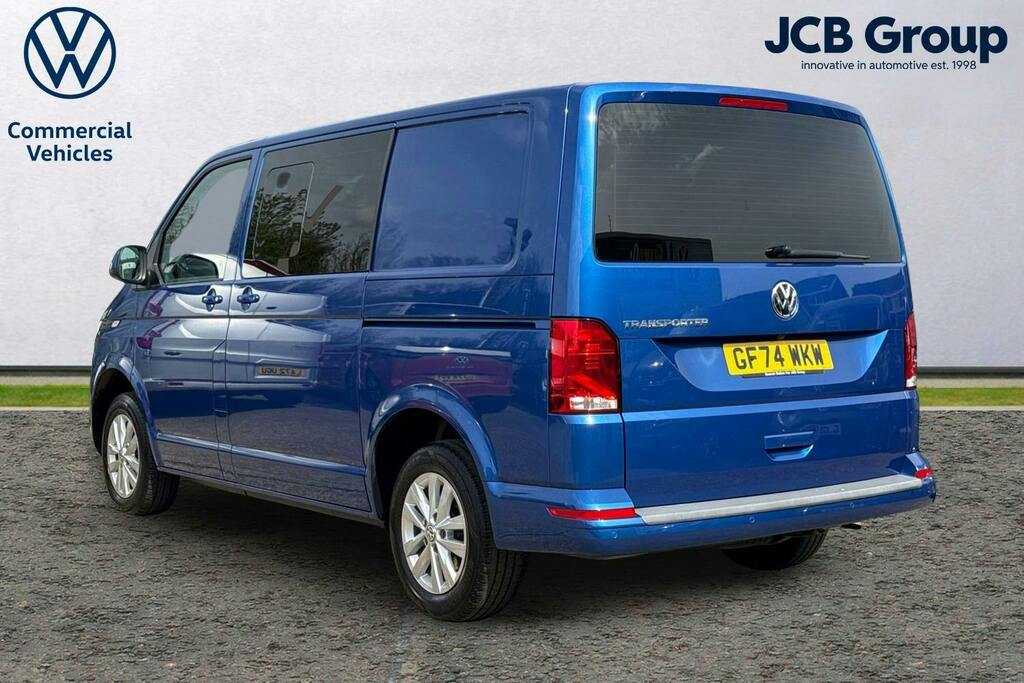 Volkswagen Transporter 2.0 Tdi T30 Highline Kombi Double Cab D GF74WKW Blue #3