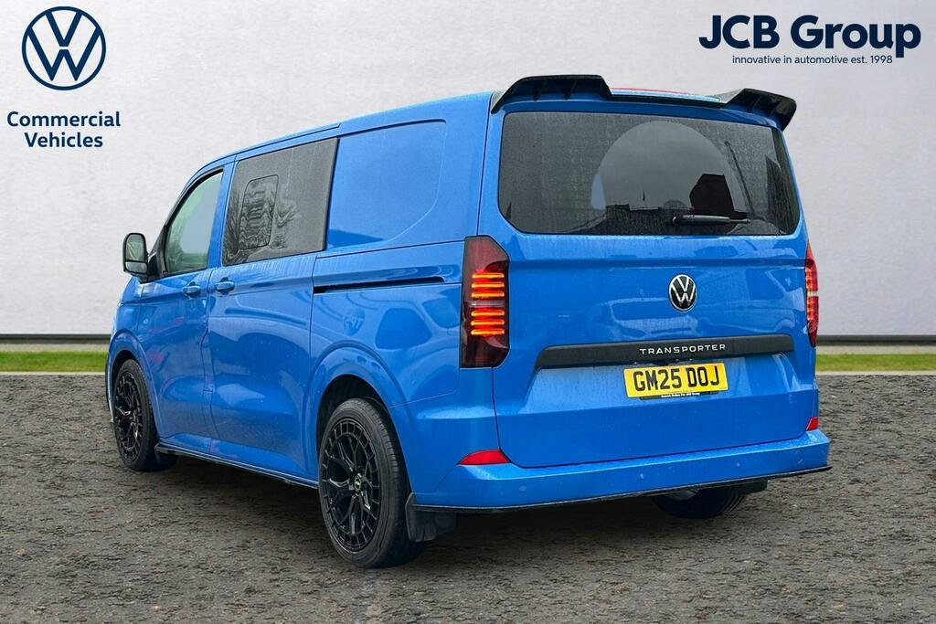 Volkswagen Transporter 2.0 Tdi T32 Commerce Pro Kombi Double Cab Dies GM25DOJ Blue #3