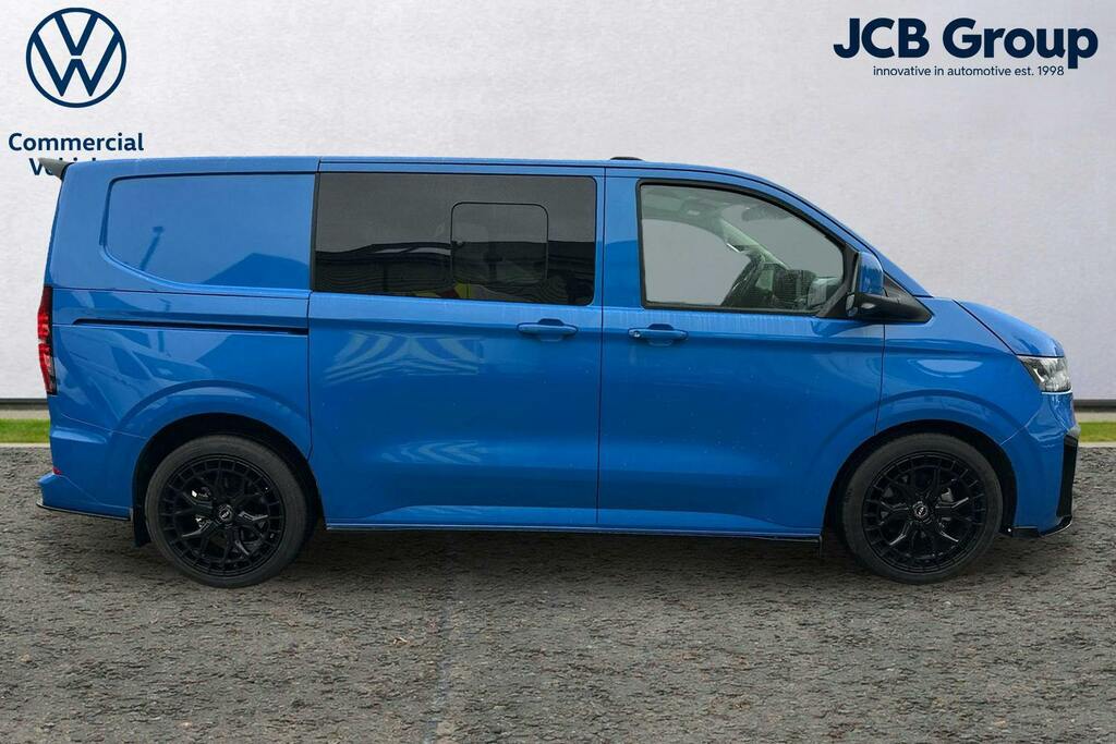 Volkswagen Transporter 2.0 Tdi T32 Commerce Pro Kombi Double Cab Dies GM25DOJ Blue #4