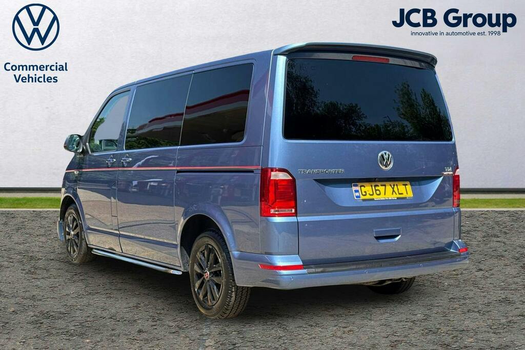 Volkswagen Transporter 2.0 Tdi T28 Bluemotion Tech Highline Panel Van Blue #3