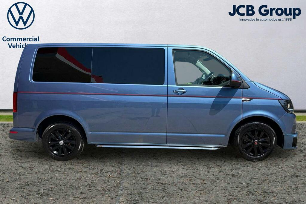 Volkswagen Transporter 2.0 Tdi T28 Bluemotion Tech Highline Panel Van Blue #4