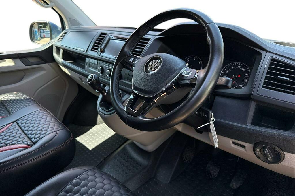 Volkswagen Transporter 2.0 Tdi T28 Bluemotion Tech Highline Panel Van Blue #6