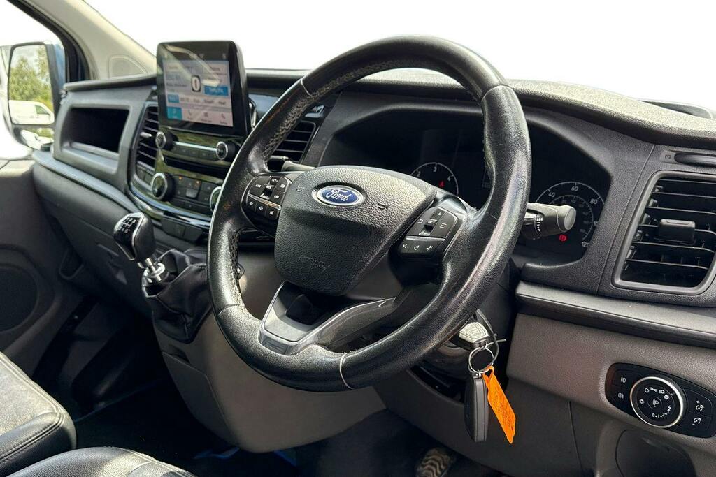 Ford Transit Custom 2.0 340 Ecoblue Trail Panel Van PJ70HBA Blue #6