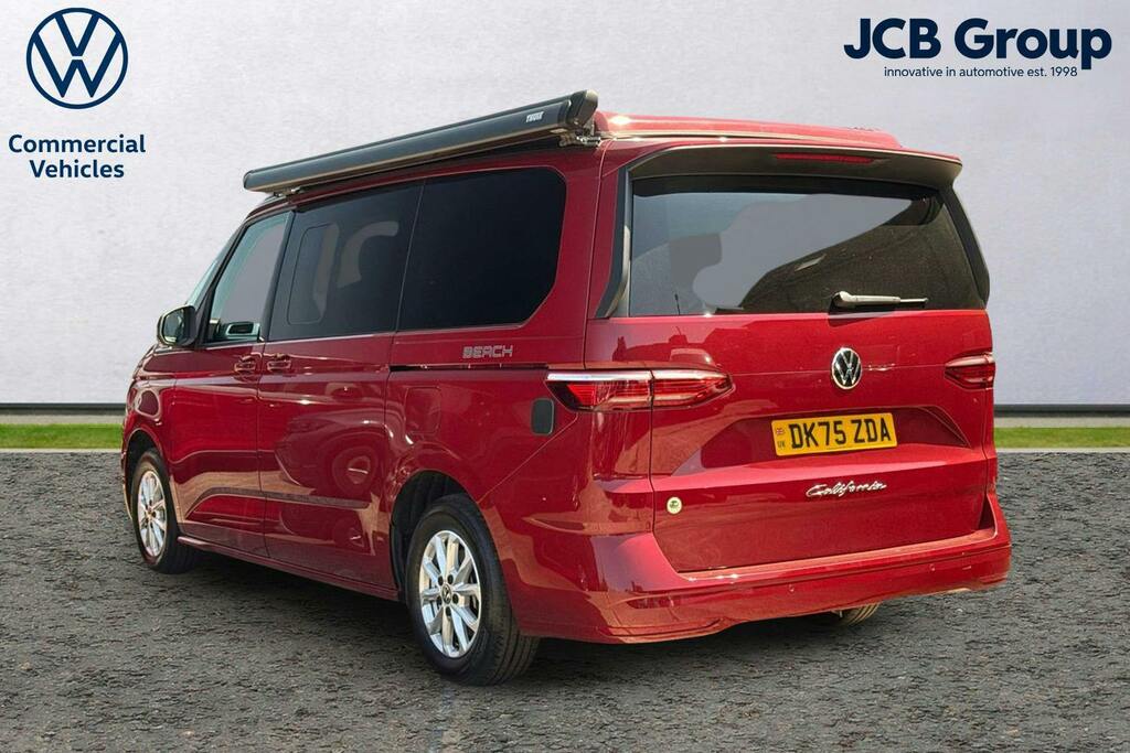 Volkswagen California 2.0 Tdi Beach Camper Dsg DK75ZDA Red #3
