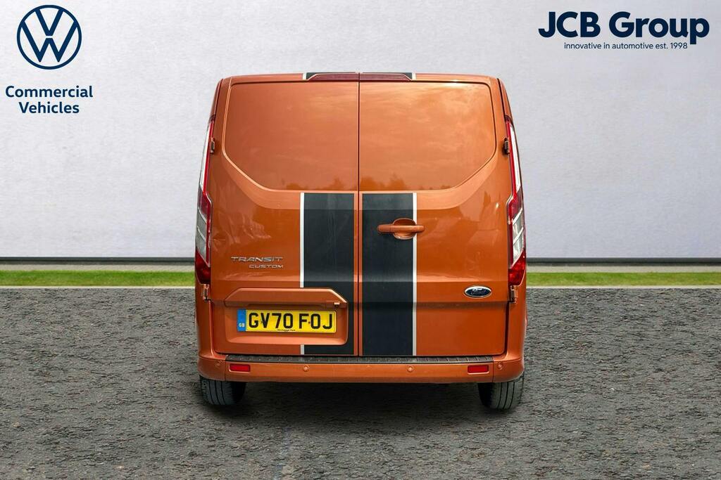 Ford Transit Custom 2.0 320 Ecoblue Sport Panel Van Orange #6