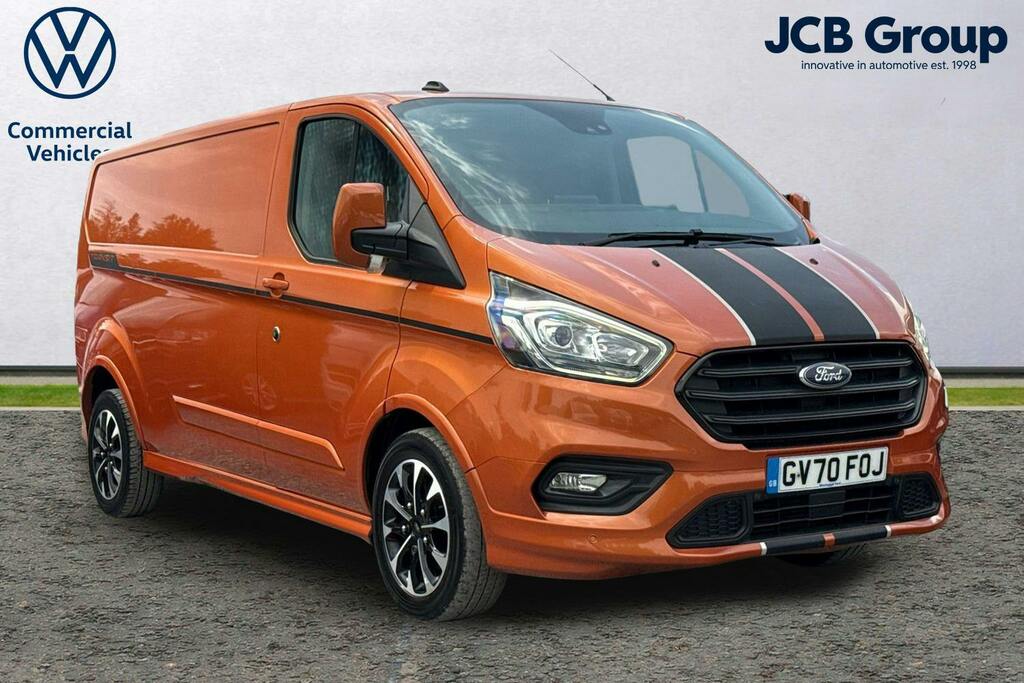 Ford Transit Custom 2.0 320 Ecoblue Sport Panel Van Orange