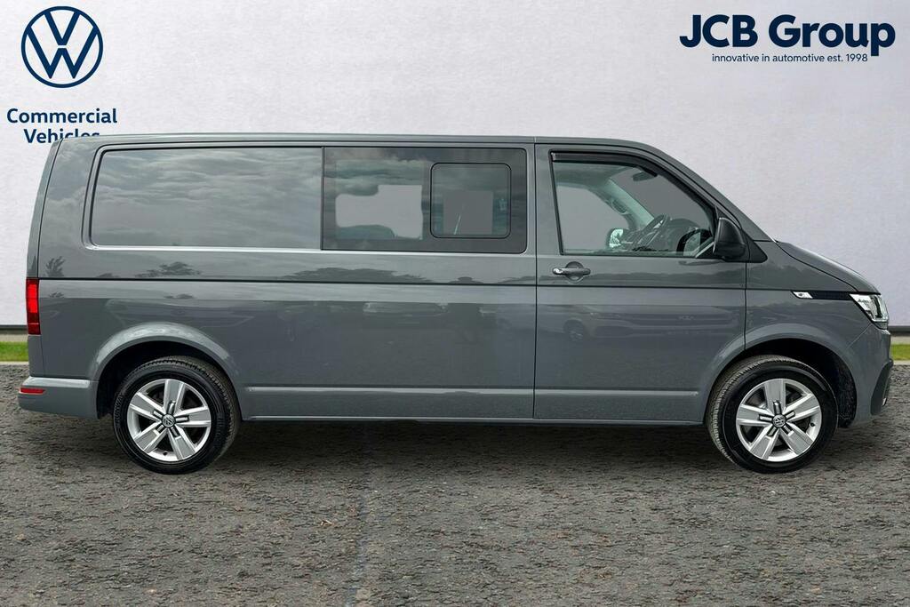 Volkswagen Transporter 2.0 Tdi T32 Highline Kombi Double Cab M Grey #4