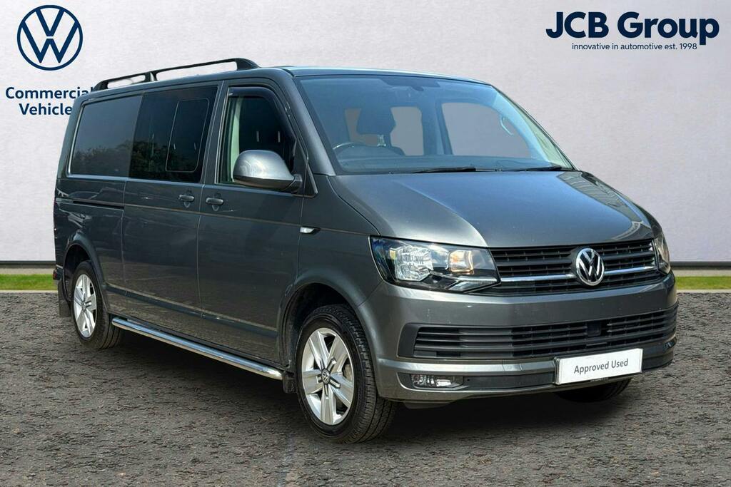 Volkswagen Transporter 2.0 Tdi T32 Highline Kombi Double Cab D Grey