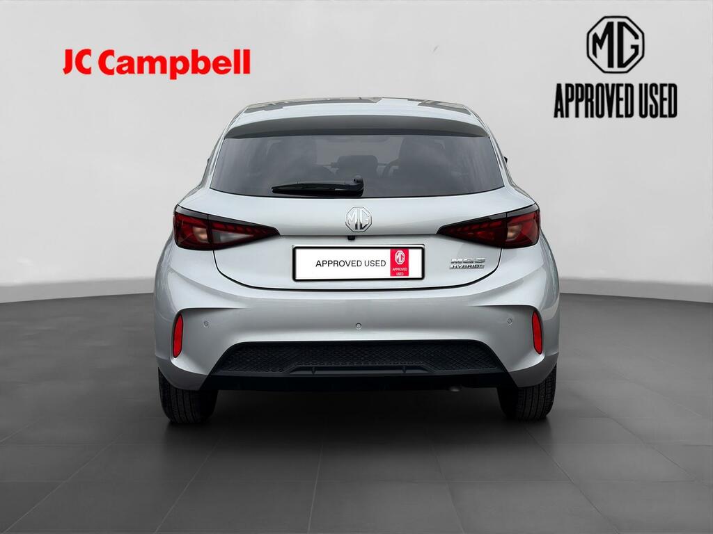 MG MG3 1.5 Hybrid Trophy Hatchback LE25ONX Silver #6