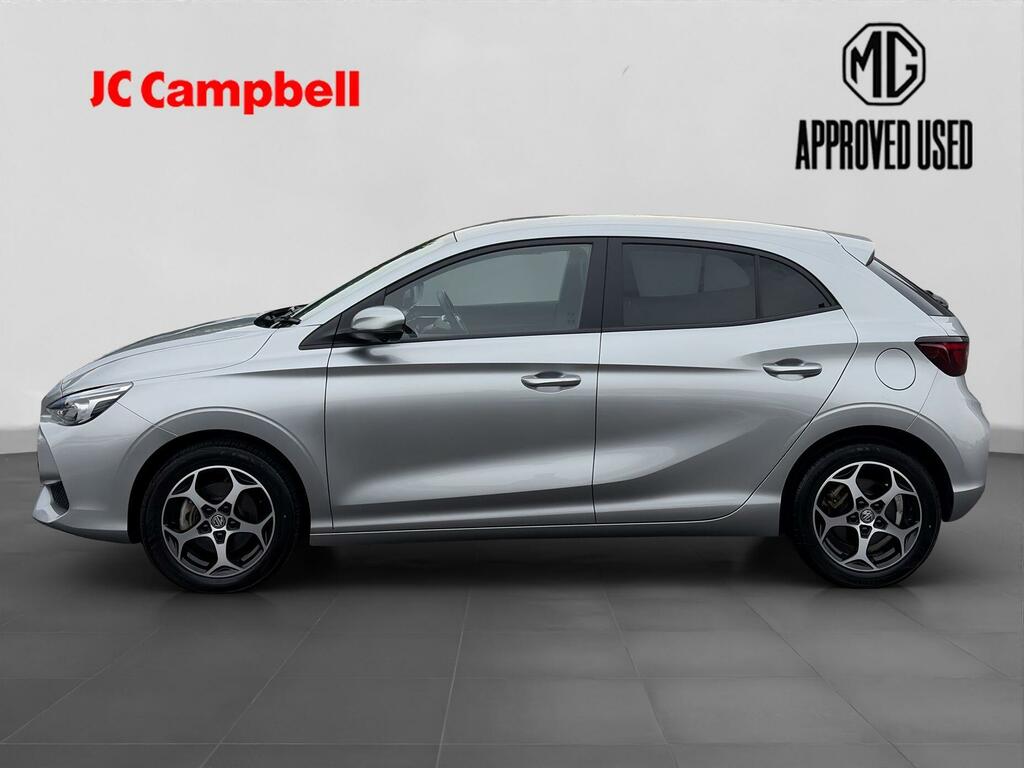 MG MG3 1.5 Hybrid Trophy Hatchback LE25ONX Silver #4