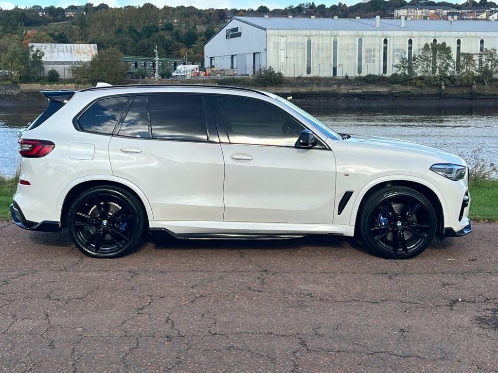 BMW X5 M50d White #2