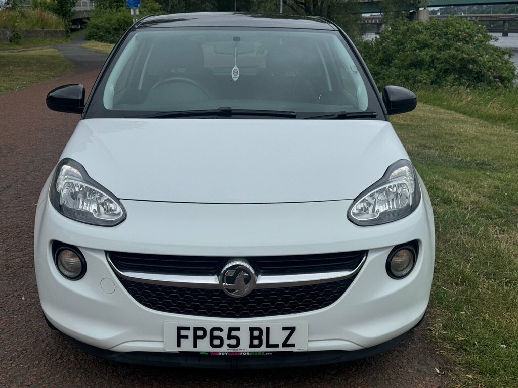 Vauxhall Adam 2015 1.4I Turbo Grand Slam 6-Speed 148 Bhp White #2