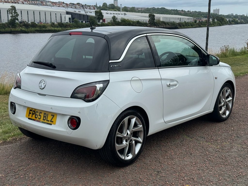 Vauxhall Adam 2015 1.4I Turbo Grand Slam 6-Speed 148 Bhp White #9