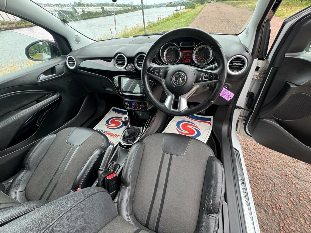 Vauxhall Adam 2015 1.4I Turbo Grand Slam 6-Speed 148 Bhp White #16