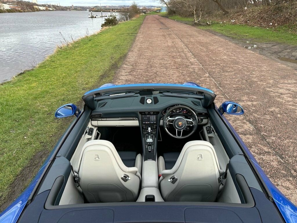 Porsche 911 3.8L 991 Turbo S Blue #6
