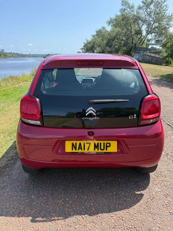 Citroen C1 Hatchback Red #4