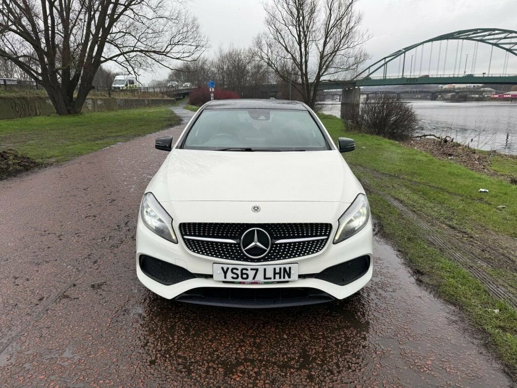 Mercedes-Benz A Class Hatchback YS67LHN White #2