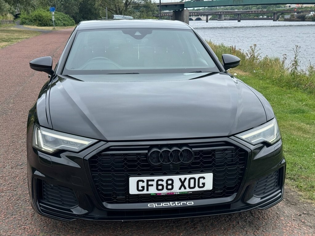 Audi A6 Saloon Saloon Black #2