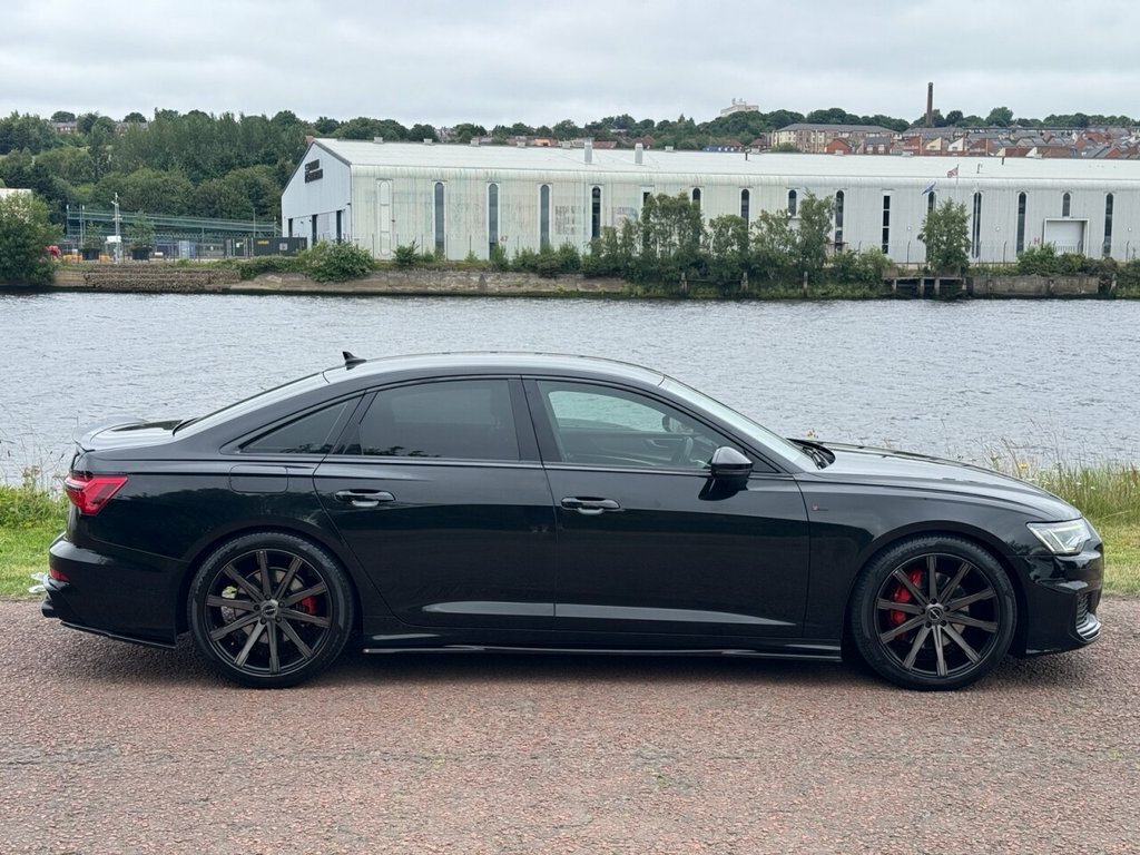 Audi A6 Saloon Saloon Black #6