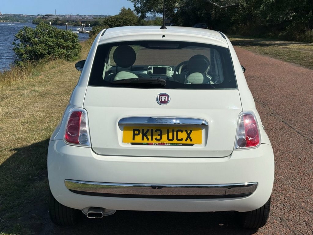 Fiat 500 1.2L Lounge White #5