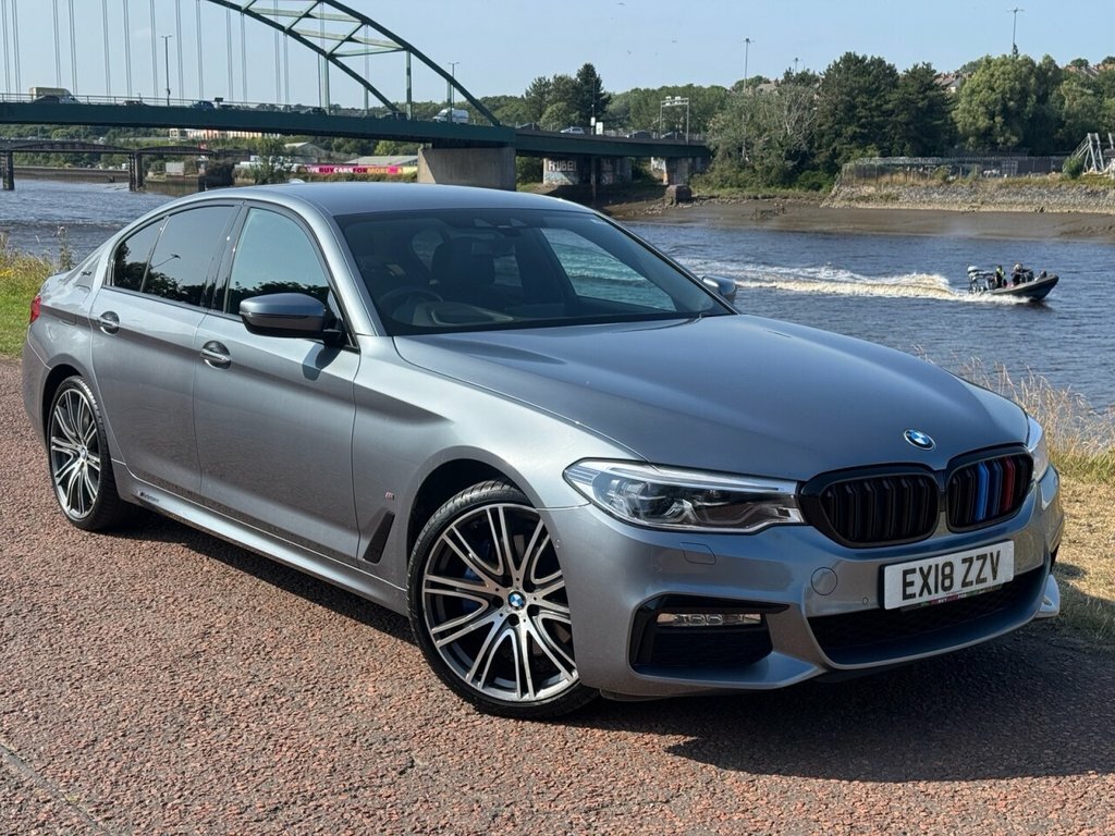 BMW 5 Series Saloon Blue