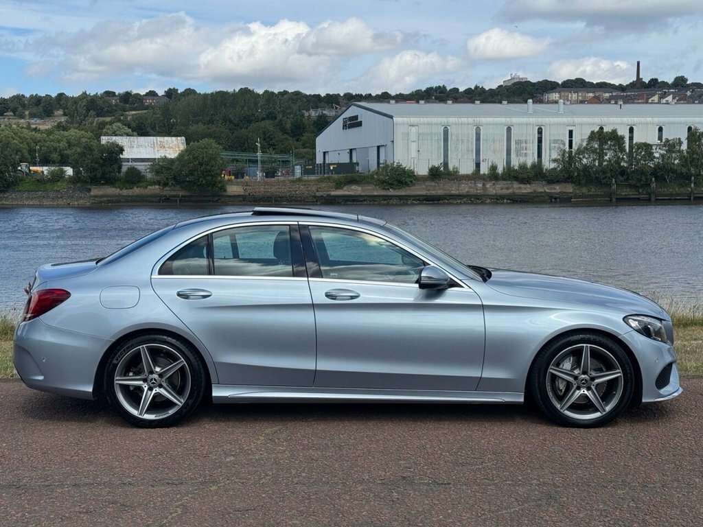 Mercedes-Benz C Class 2.1L Amg Line Silver #6