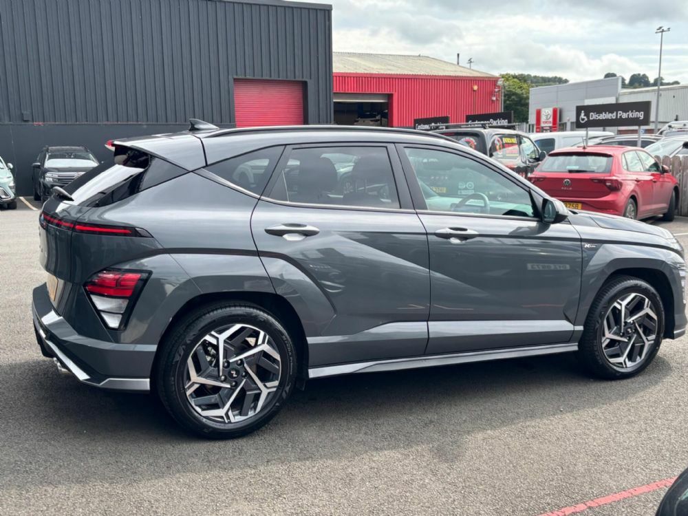 Hyundai Kona 1.6 T-gdi N Line Euro 6 S S Grey #6