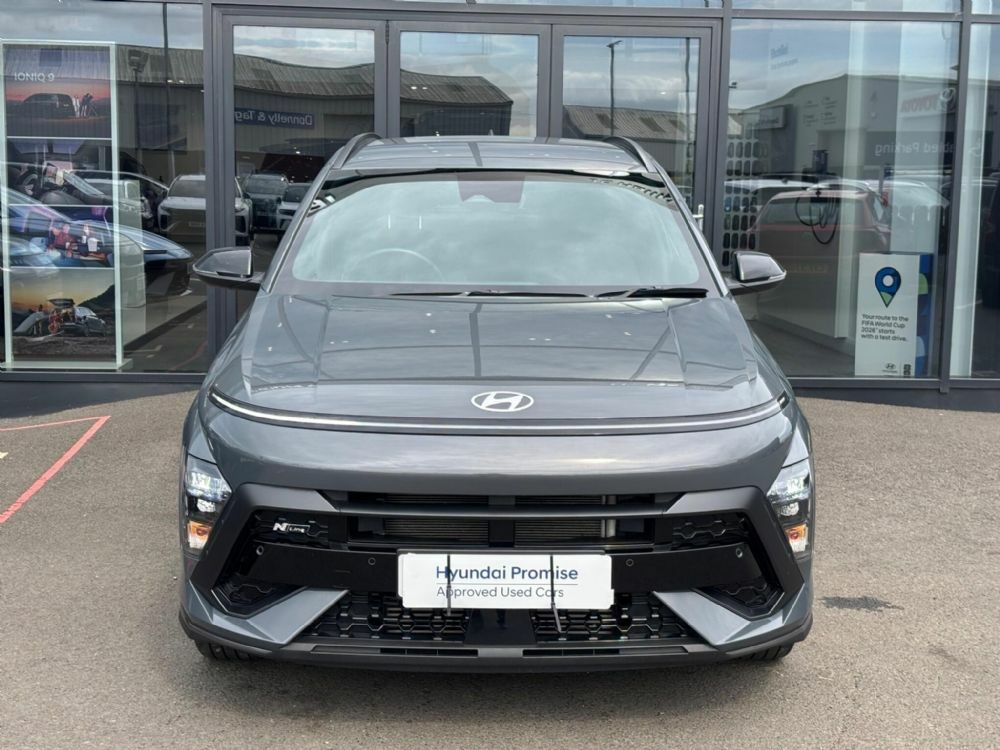 Hyundai Kona 1.6 T-gdi N Line Euro 6 S S Grey #2