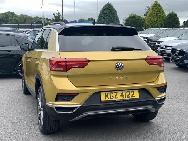 Volkswagen T-Roc 1.5 Tsi Evo Design Euro 6 S S KGZ4122 Yellow #5