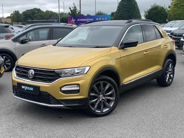 Volkswagen T-Roc 1.5 Tsi Evo Design Euro 6 S S KGZ4122 Yellow #3