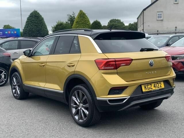 Volkswagen T-Roc 1.5 Tsi Evo Design Euro 6 S S KGZ4122 Yellow #4