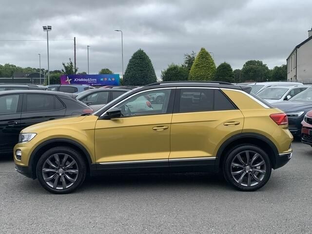 Volkswagen T-Roc 1.5 Tsi Evo Design Euro 6 S S KGZ4122 Yellow #6