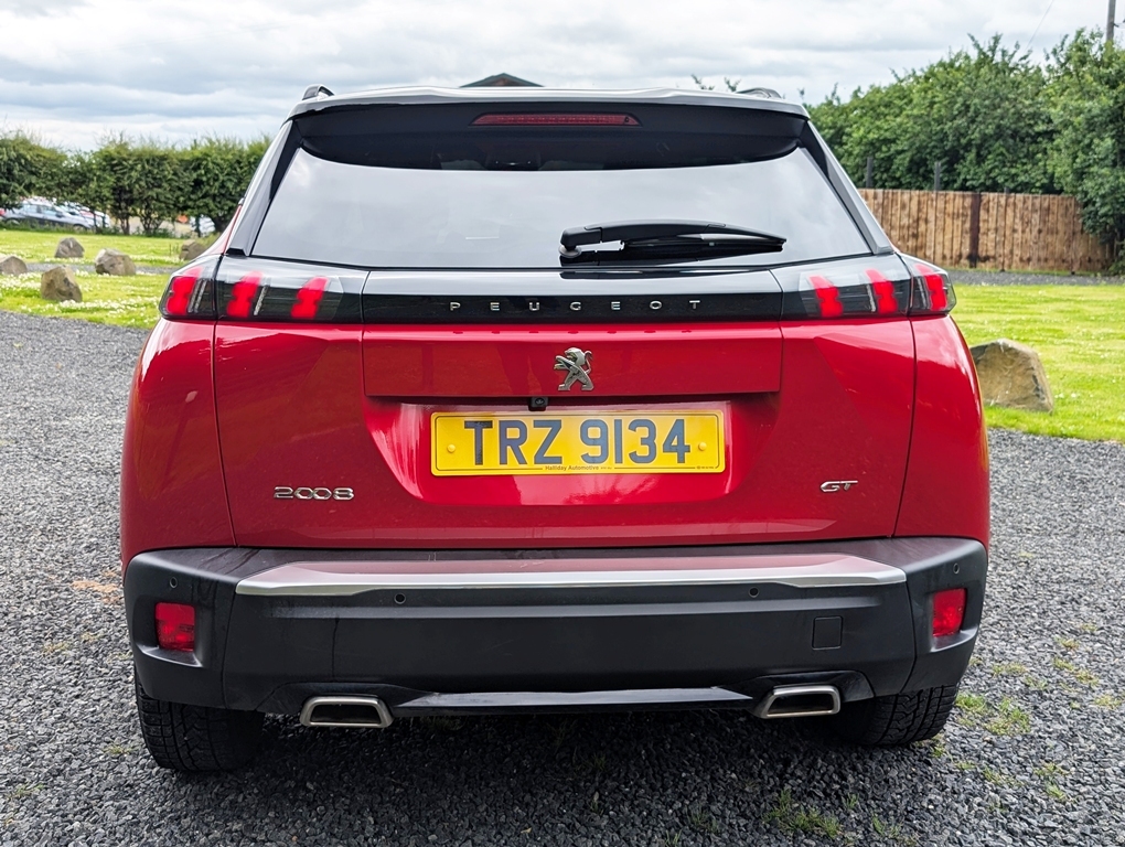Peugeot 2008 1.2 130Hp Gt Red #5