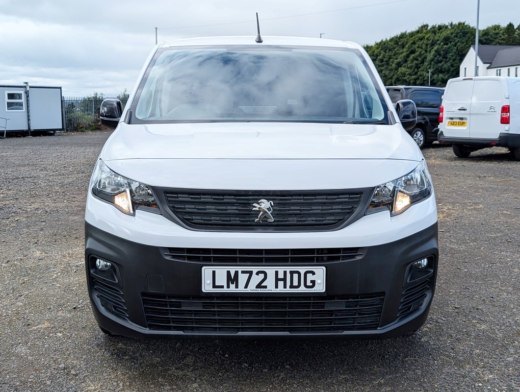 Peugeot Partner 1.5Bhdi 100Hp Professional Premium White #2
