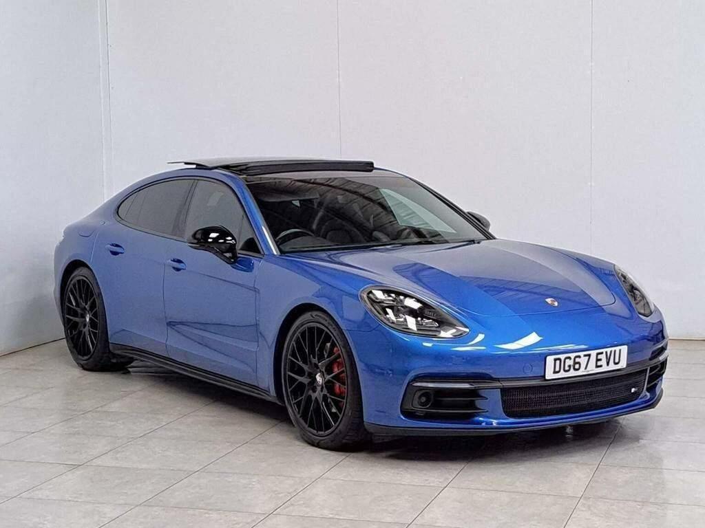 Porsche Panamera Hatchback 3.0 V6 4 Saloon Pdk 4Wd Euro 6 Ss Blue #5