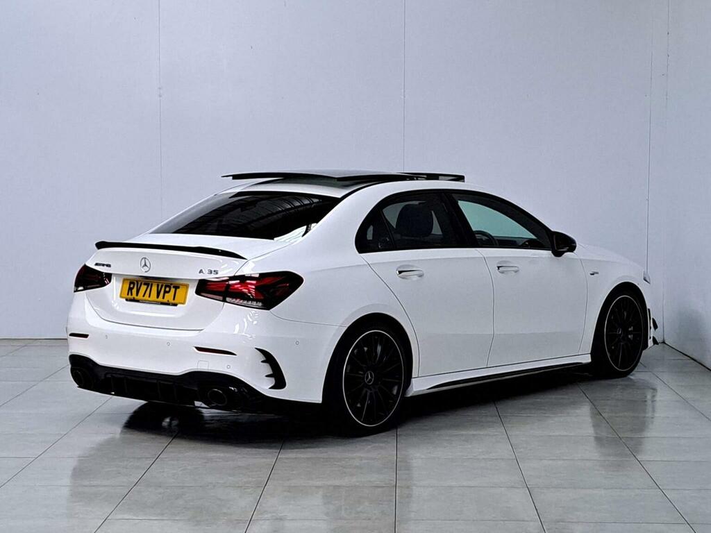 Mercedes-Benz A Class Saloon 2.0 A35 Amg Edition Premium Plus 7G-dct 4 White #4