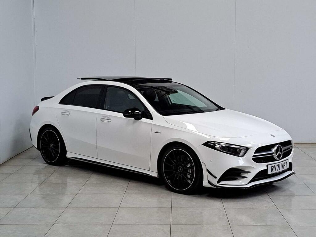 Mercedes-Benz A Class Saloon 2.0 A35 Amg Edition Premium Plus 7G-dct 4 White