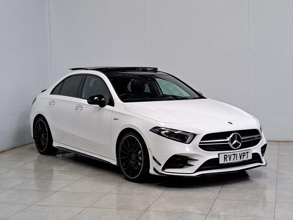 Mercedes-Benz A Class Saloon 2.0 A35 Amg Edition Premium Plus 7G-dct 4 White #5