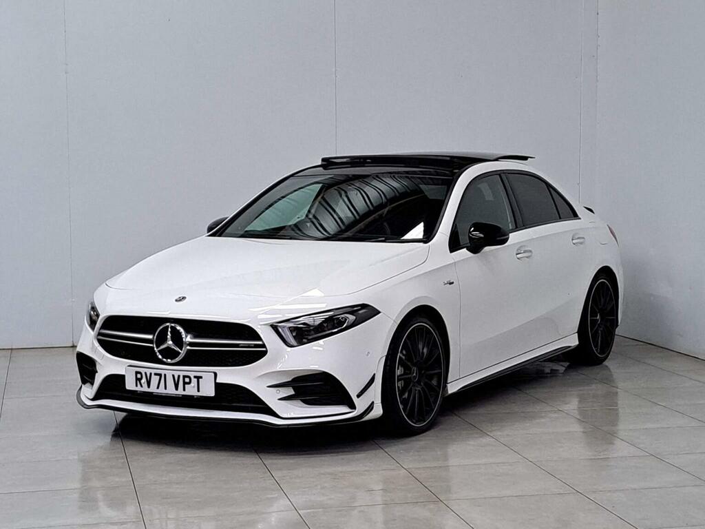 Mercedes-Benz A Class Saloon 2.0 A35 Amg Edition Premium Plus 7G-dct 4 White #6
