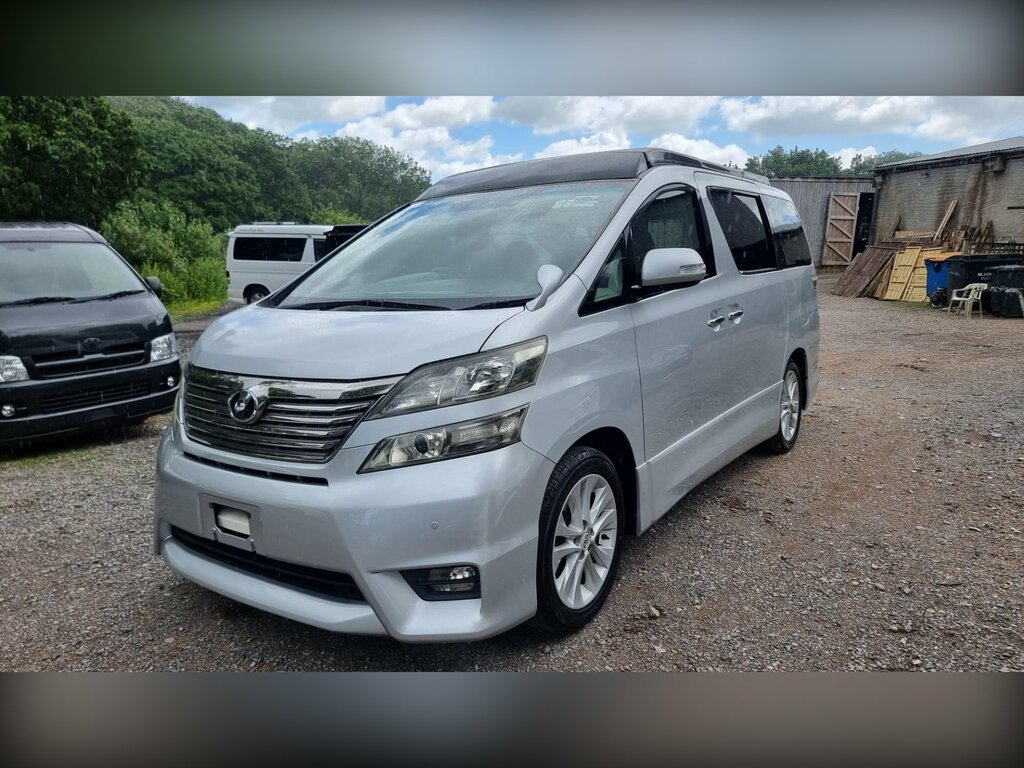 Toyota Vellfire Pop Top 4 Berth New Camper Conversion Silver #6