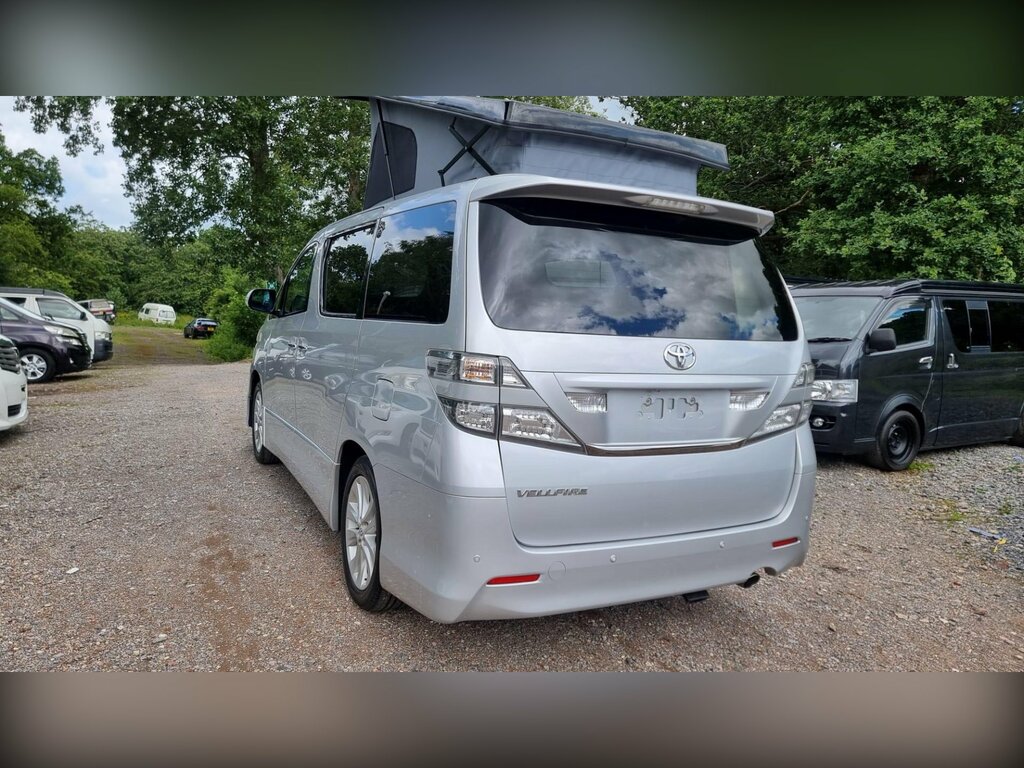 Toyota Vellfire Pop Top 4 Berth New Camper Conversion Silver #3
