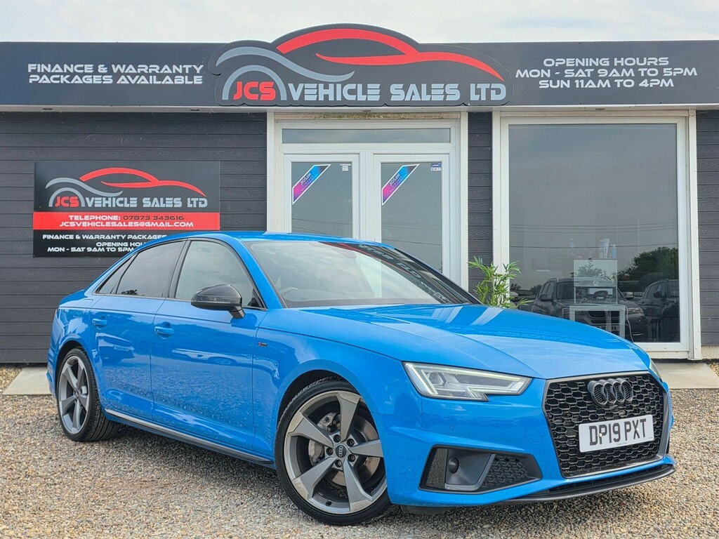 Audi A4 2.0 Tdi 40 Black Edition S Tronic Quattro Euro 6 Blue