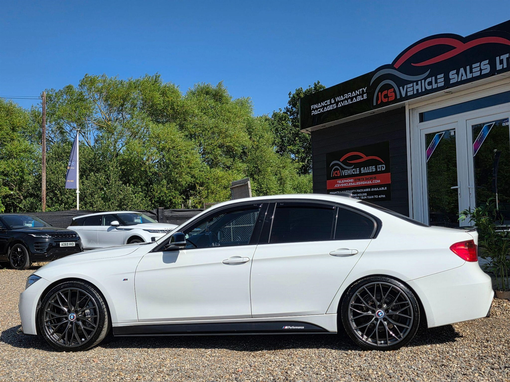 BMW 3 Series 320D Efficientdynamics White #10