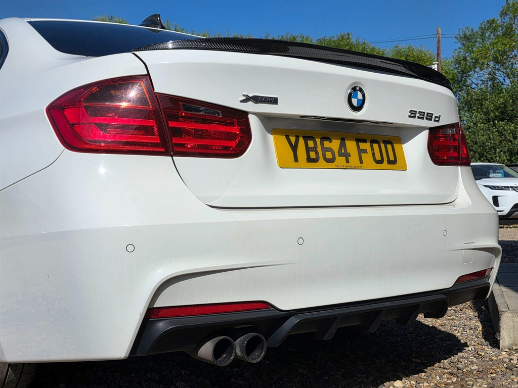BMW 3 Series 320D Efficientdynamics White #19