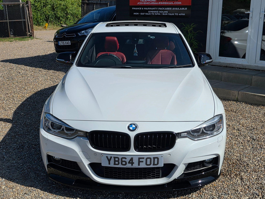 BMW 3 Series 320D Efficientdynamics White #14