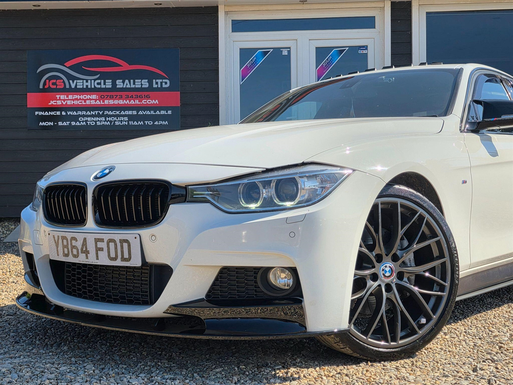 BMW 3 Series 320D Efficientdynamics White #20