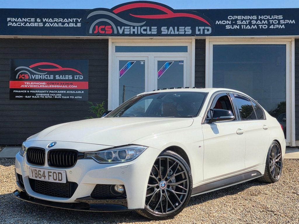 BMW 3 Series 320D Efficientdynamics White #13