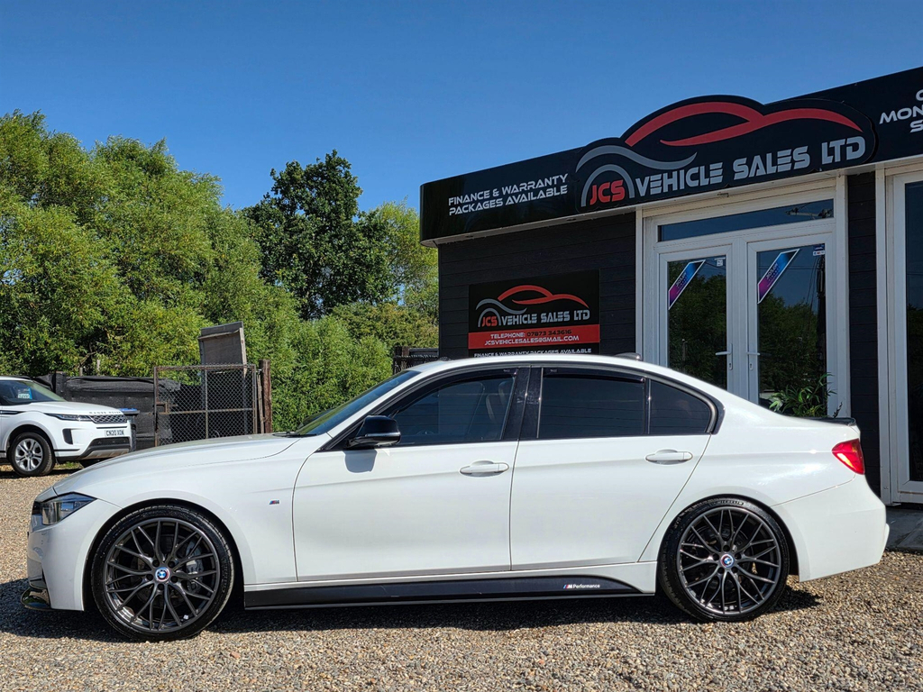 BMW 3 Series 320D Efficientdynamics White #11